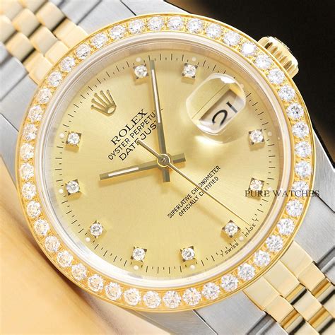 rolex replicas swiss made diamond bezel|rolex diamond bezel aftermarket.